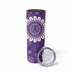 Sea Horse Australia Epilepsy Awareness Skinny Tumbler - Aussie Hoodie