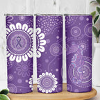 Sea Horse Australia Epilepsy Awareness Skinny Tumbler - Aussie Hoodie