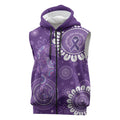 Sea Horse Australia Epilepsy Awareness Sleeveless Zip Hoodie LT9