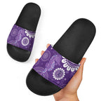 Sea Horse Australia Epilepsy Awareness Slide Sandals - Aussie Hoodie