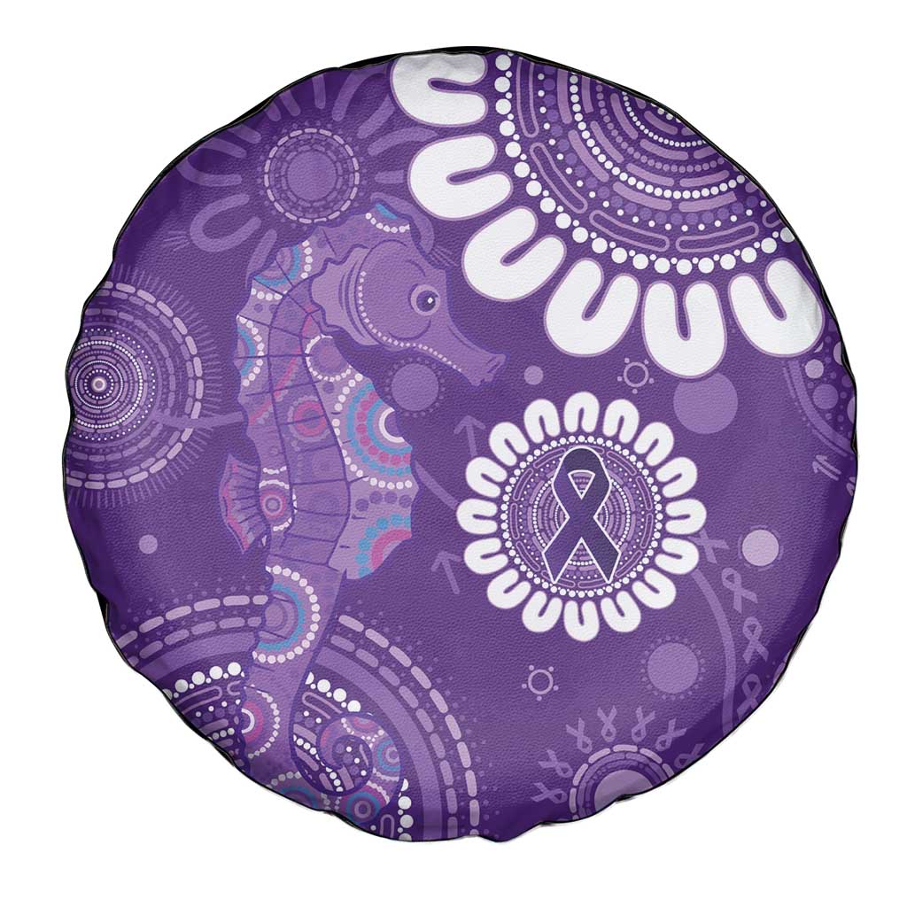 Sea Horse Australia Epilepsy Awareness Spare Tire Cover - Aussie Hoodie