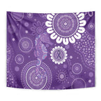 Sea Horse Australia Epilepsy Awareness Tapestry - Aussie Hoodie