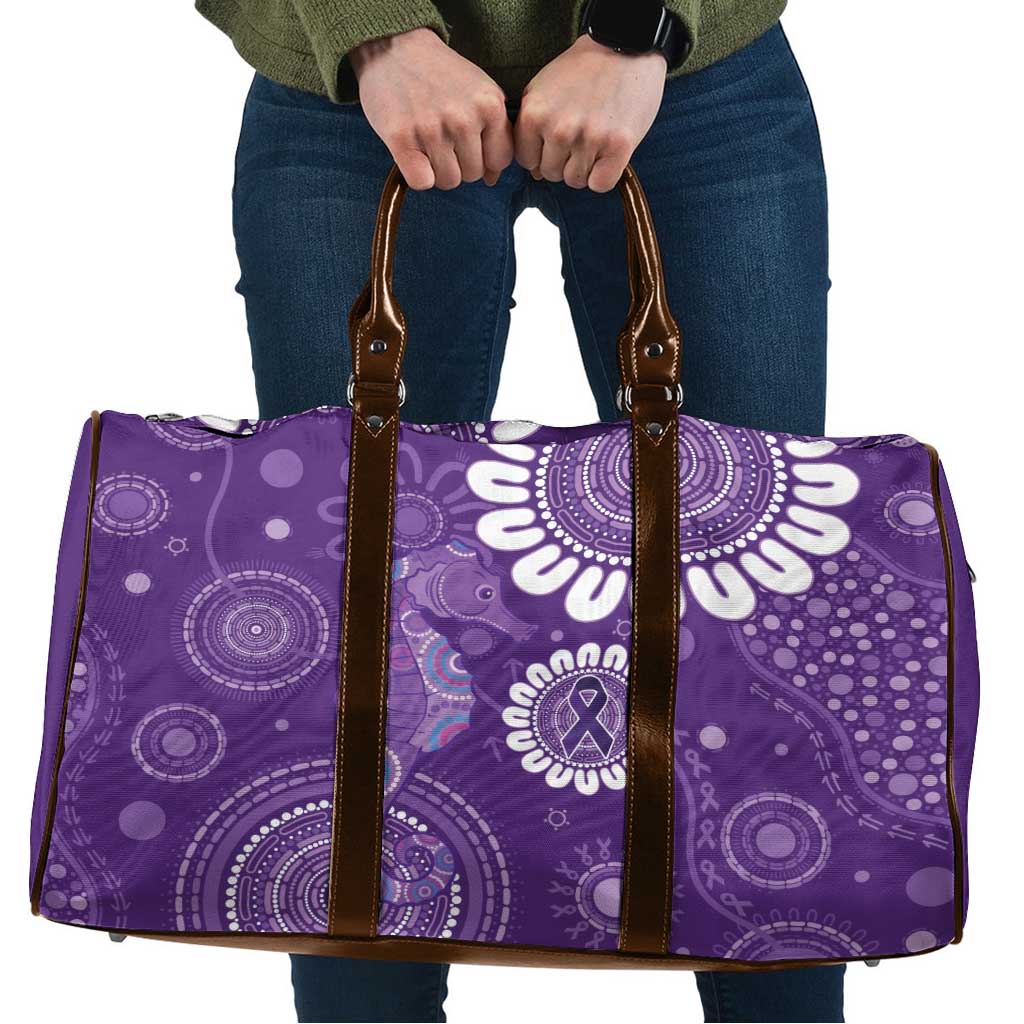 Sea Horse Australia Epilepsy Awareness Travel Bag - Aussie Hoodie