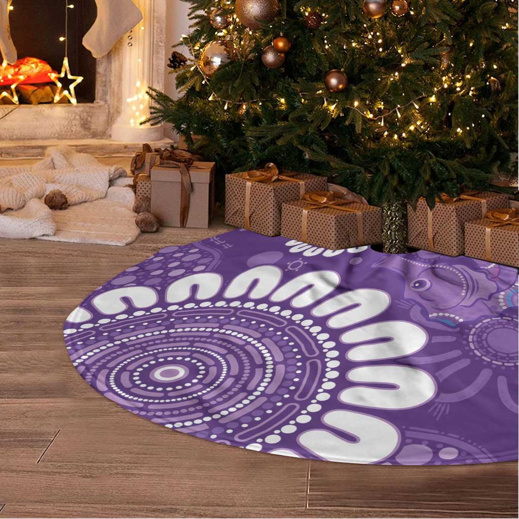 Sea Horse Australia Epilepsy Awareness Tree Skirt - Aussie Hoodie
