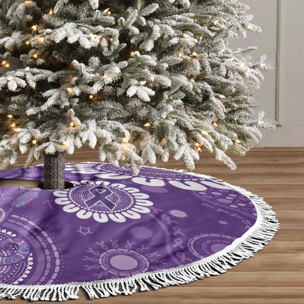 Sea Horse Australia Epilepsy Awareness Tree Skirt - Aussie Hoodie