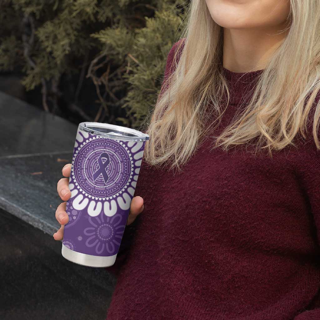Sea Horse Australia Epilepsy Awareness Tumbler Cup - Aussie Hoodie