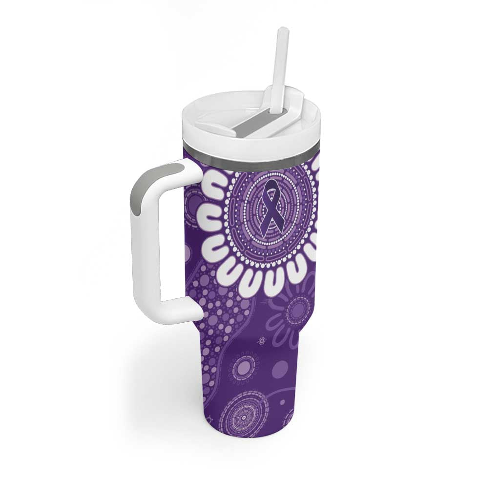 Sea Horse Australia Epilepsy Awareness Tumbler With Handle - Aussie Hoodie
