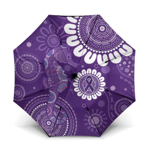 Sea Horse Australia Epilepsy Awareness Umbrella - Aussie Hoodie