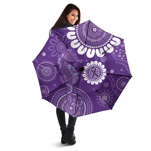 Sea Horse Australia Epilepsy Awareness Umbrella - Aussie Hoodie