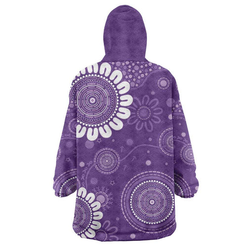 Sea Horse Australia Epilepsy Awareness Wearable Blanket Hoodie - Aussie Hoodie