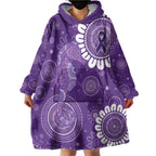 Sea Horse Australia Epilepsy Awareness Wearable Blanket Hoodie - Aussie Hoodie