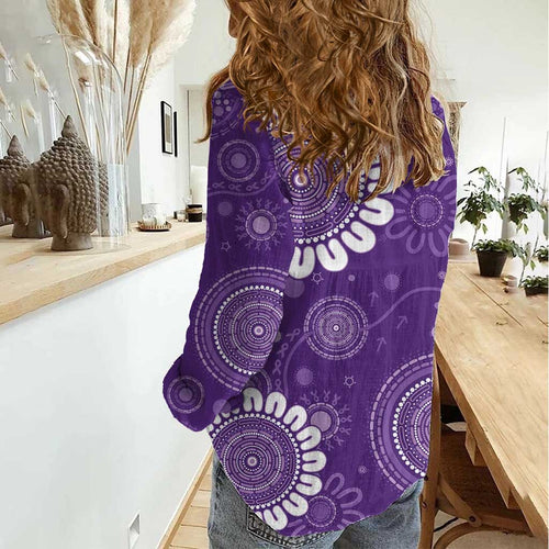 Sea Horse Australia Epilepsy Awareness Women Casual Shirt - Aussie Hoodie