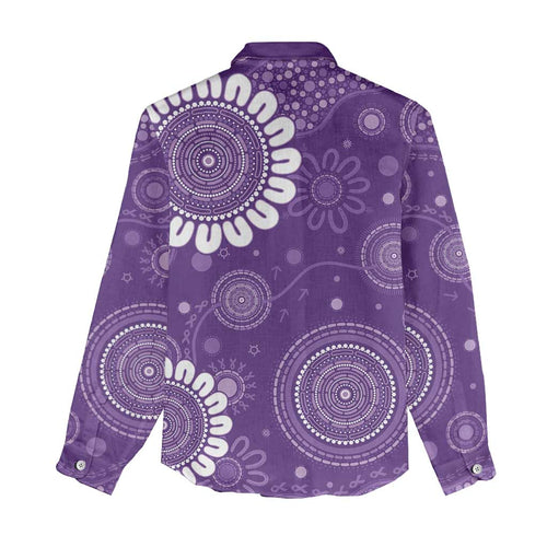 Sea Horse Australia Epilepsy Awareness Women Casual Shirt - Aussie Hoodie