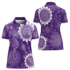 Sea Horse Australia Epilepsy Awareness Women Polo Shirt - Aussie Hoodie