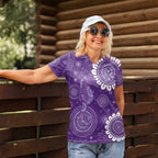 Sea Horse Australia Epilepsy Awareness Women Polo Shirt - Aussie Hoodie