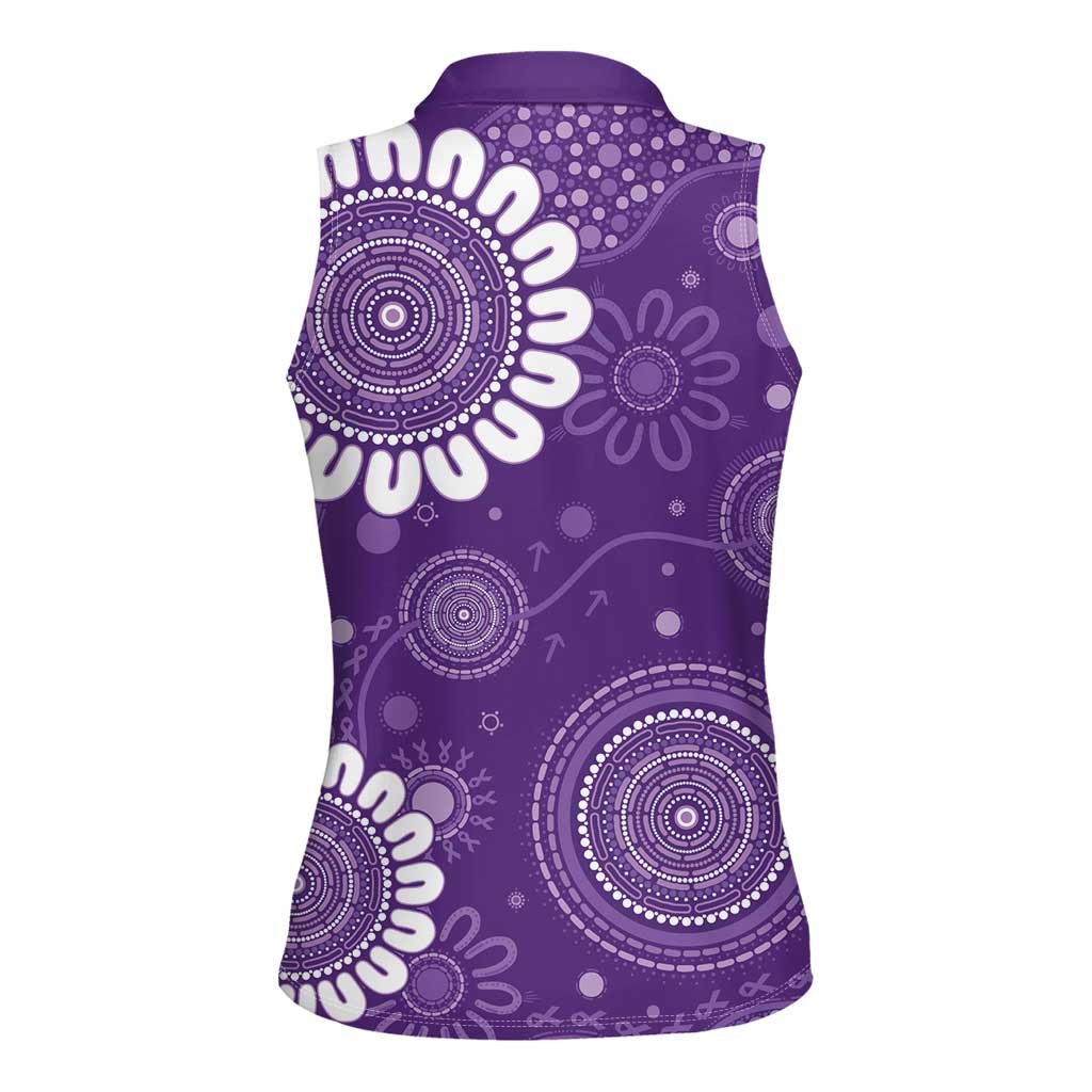 Sea Horse Australia Epilepsy Awareness Women Sleeveless Polo Shirt - Aussie Hoodie