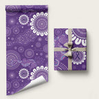 Sea Horse Australia Epilepsy Awareness Wrapping Paper - Aussie Hoodie