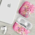 Joyful Pink Cockatoo AirPods Case Australia Christmas Vibes - Aussie Hoodie