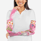 Joyful Pink Cockatoo Arm Sleeves Australia Christmas Vibes - Aussie Hoodie