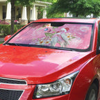 Joyful Pink Cockatoo Auto Sun Shade Australia Christmas Vibes - Aussie Hoodie