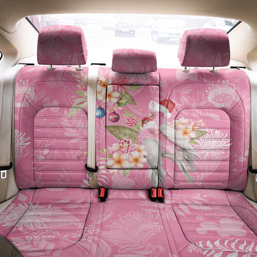 Joyful Pink Cockatoo Back Car Seat Cover Australia Christmas Vibes - Aussie Hoodie