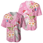 Joyful Pink Cockatoo Baseball Jersey Australia Christmas Vibes - Aussie Hoodie