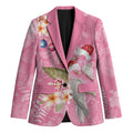 Joyful Pink Cockatoo Blazer Australia Christmas Vibes - Aussie Hoodie