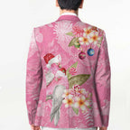 Joyful Pink Cockatoo Blazer Australia Christmas Vibes - Aussie Hoodie
