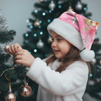 Joyful Pink Cockatoo Christmas Santa Hat Australia Christmas Vibes - Aussie Hoodie