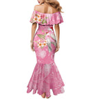 Joyful Pink Cockatoo Family Matching Mermaid Dress and Hawaiian Shirt Australia Christmas Vibes - Aussie Hoodie