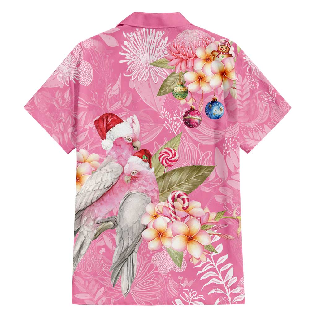 Joyful Pink Cockatoo Family Matching Summer Maxi Dress and Hawaiian Shirt Australia Christmas Vibes - Aussie Hoodie