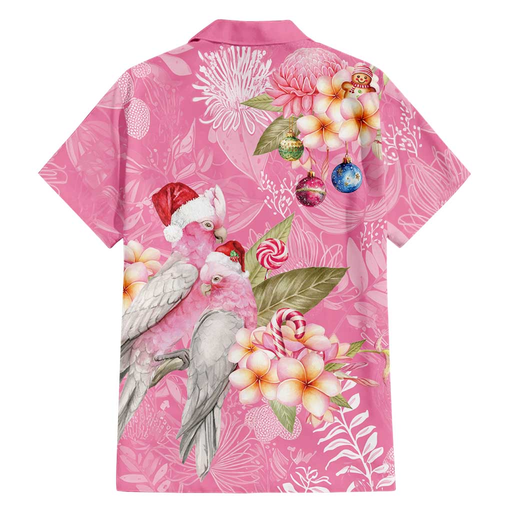 Joyful Pink Cockatoo Family Matching Summer Maxi Dress and Hawaiian Shirt Australia Christmas Vibes - Aussie Hoodie