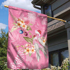 Joyful Pink Cockatoo Garden Flag Australia Christmas Vibes - Aussie Hoodie