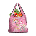 Joyful Pink Cockatoo Grocery Bag Australia Christmas Vibes - Aussie Hoodie