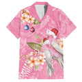 Joyful Pink Cockatoo Hawaiian Shirt Australia Christmas Vibes - Aussie Hoodie