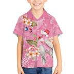 Joyful Pink Cockatoo Hawaiian Shirt Australia Christmas Vibes - Aussie Hoodie