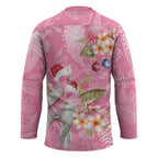 Joyful Pink Cockatoo Hockey Jersey Australia Christmas Vibes - Aussie Hoodie