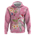 Joyful Pink Cockatoo Hoodie Australia Christmas Vibes - Aussie Hoodie