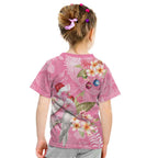 Joyful Pink Cockatoo Kid T Shirt Australia Christmas Vibes - Aussie Hoodie