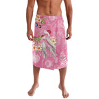 Joyful Pink Cockatoo Lavalava Australia Christmas Vibes - Aussie Hoodie