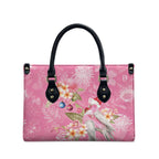Joyful Pink Cockatoo Leather Bag Australia Christmas Vibes - Aussie Hoodie