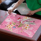 Joyful Pink Cockatoo Puzzle Australia Christmas Vibes - Aussie Hoodie