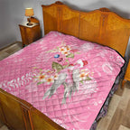Joyful Pink Cockatoo Quilt Australia Christmas Vibes - Aussie Hoodie