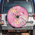 Joyful Pink Cockatoo Spare Tire Cover Australia Christmas Vibes - Aussie Hoodie