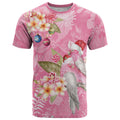 Joyful Pink Cockatoo T Shirt Australia Christmas Vibes - Aussie Hoodie