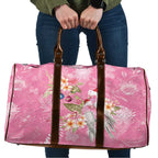 Joyful Pink Cockatoo Travel Bag Australia Christmas Vibes - Aussie Hoodie