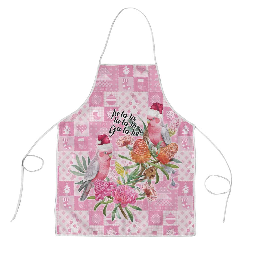 Sweet Pink Cockatoo’s Aussie Santa Apron Australia Christmas Vibes - Aussie Hoodie