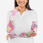 Sweet Pink Cockatoo’s Aussie Santa Arm Sleeves Australia Christmas Vibes - Aussie Hoodie