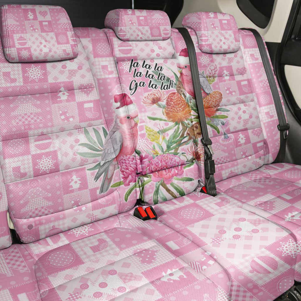 Sweet Pink Cockatoo’s Aussie Santa Back Car Seat Cover Australia Christmas Vibes - Aussie Hoodie