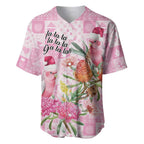 Sweet Pink Cockatoo’s Aussie Santa Baseball Jersey Australia Christmas Vibes - Aussie Hoodie